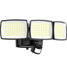 Ip65 Aixpi 747165777100 Battery Powered Motion Sensor Outdoor Lights 1500lm Flood Waterpr