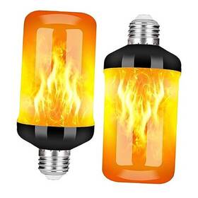 Ldr-flame-001 Aladdin Lighting Led Flame Light Bulbs 4 Modes Outdoor With Upside Down