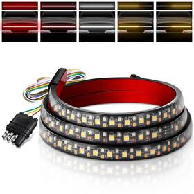 Bar01 Aldst 57 Inch Led Tailgate Light Bar For Trucks Triple Row Brake Turn Reverse Ligh