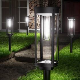 Pwt-6 Alfiot Solar Pathway Lights Outdoor 6 Pack Ip65 Waterproof On/off