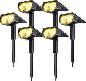 Aloftsun 445057312370 Solar Motion Sensor Outdoor Lights Waterproof Spot