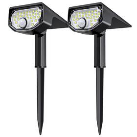Aloftsun 796826987709 Outdoor Lights Waterproof Motion Sensor Spot Lights- 30 Led/3 Modes Solar Pow