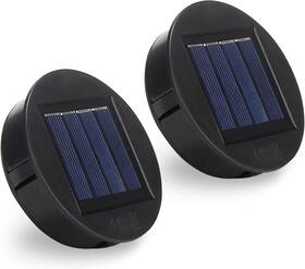 Amashop-us 313047349323 Replacement Solar Light Parts 2 Pack Lights Top 3.15in 8 Lum