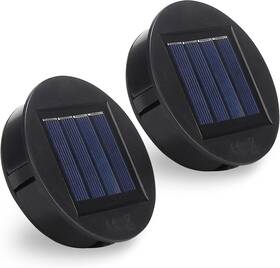 Amashop-us 313112490448 2 Pack Solar Lights Replacement Top Light Parts Led Panel Lantern
