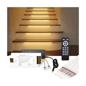 Wspsl01 Ameistor Intelligent Motion Sensor Stair Lights Indoor Led Step Staircase Ligh