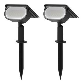 An-cpd-002jx Anern 2 Pack Solar Spot Lights Outdoor 45 Led Waterproof Cool White