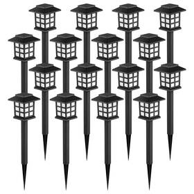 Angel Sar 313036692676 Waterproof Solar Outdoor Walkway Lights Maintain 10-hours Of Lighting For Garden