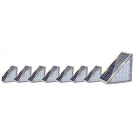 Ip67 Angel Sar 445053552541 Outdoor Waterproof Solar Step Lights For Garden Stair Deck Front Porch An