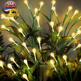 Sdd1111 Anordsem Solar Garden Lights Outdoor 8 Removable Pvc Water Drop Light Head 2 Pa