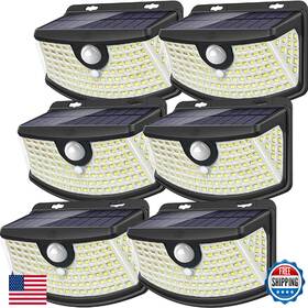 B0dskf9kdr Aootek New Solar Motion Sensor Lights 120 Leds With Reflector 270 Wide A