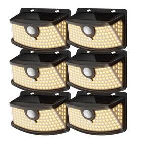 Dg36-06 Aootek New Solar Motion Sensor Lights 120 Leds With Reflector 270 Wid