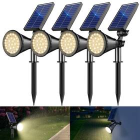 Sl-ww04 Apomao Solar Spotlight Outdoor Waterproof 36 Led Lights With 2200mah