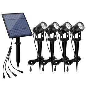 Aponuo 759337398259 Solar Spotlights Landscape Lights Low Voltage Outdoor Spotlight