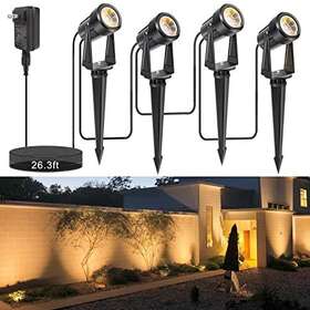 Aponuo 767065411393 56ft Low Voltage Led Landscape Light Lights With Transfor 4 12w