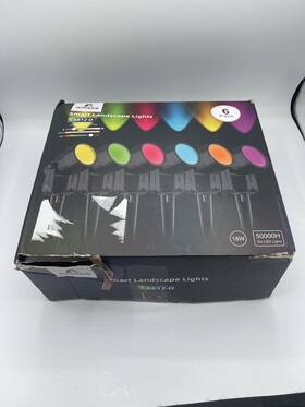 C6612-d Appeck 5pk Rgbw Smart Landscape Light-model