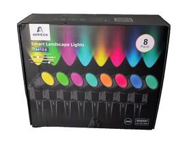 C6612-e Appeck 8pk Rgbw Smart Landscape Light-model