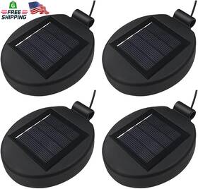 Aqeenura 313034692623 Solar Lantern Top Led Panel Lid Lights Replacement Part For Outdoor Flow