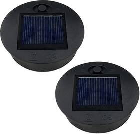 Aq111 Aqeenura 445016230219 2pcs 2.76inch 7cm Replacement Solar Light Parts Top Bottom Size 2.36inch Waterpr