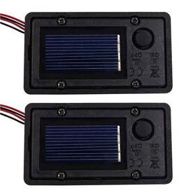 Aqeenura 694563223411 Battery Box Solar Lantern Light Replacement Parts Top For Outdoor Hanging Lante