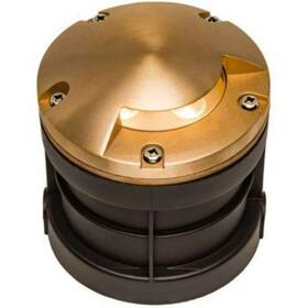 Oig-5b-mono-rbs Aqlighting Brass Hardwired Weather Resistant Well Light With Led Bulb And