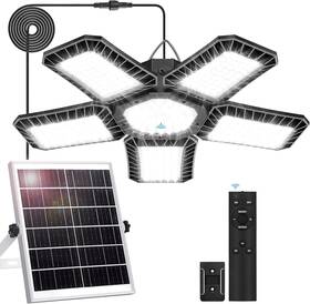 Aqonsie 726084673939 Solar Shed Light Indoor Outdoor Upgrade Large 267led Powered Motion Senso
