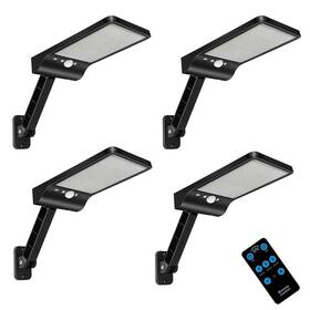 Aqonsie 751300924021 Solar Lights Outdoor With Remote 180 Adjustable 56led Flood Light Ou