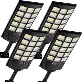 Aqraou 716035119562 Solar Lights Outdoor Waterproof 6500k Dusk To Dawn Street Light Motion