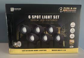 Fsp-03-6p-10ft-01 Archipelago Low Voltage Dusk To Dawn Plug-in-go Led Landscape Flood Light Kit With Transformer