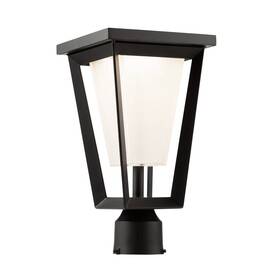 Ac9183bk Artcraft Lighting Ac9183 Waterbury 11 Inch Tall Led Post Light - Black