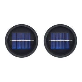 Deyul000 Arter Solar Lanterns Top Pack Of 2 Waterproof Round Lights Part For Outdoor