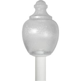 Ol11303-wh Atlas Lighting & Home And Etch 1 Light 15.5 Inch White Outdoor Post