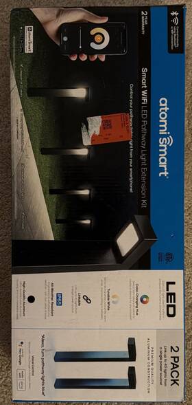 Atomi Smart 841856116152 Wifi Led Pathway Light Extension Kit - 2 Pack