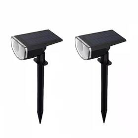 Augbeer 445039758745 Solar Color Spotlights Garden Stake With 38 Leds And 9 Lighting Modes For Outdoo