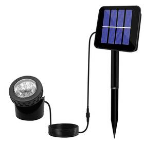 Aveki 847814330502 Solar Led Landscape Spotlight Waterproof 6 Leds Pond Light Underwater L