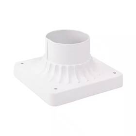 Aviance Lighting 711181094916 Textured White Outdoor Pier Mount Adapter