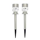 B075t7xx8k Outdoor Goods Solar Led Garden Lights Diamond Stake Landscape Yard