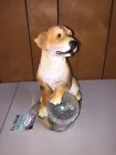B5185a Affordable Store Outdoor Garden Landscape Decoration Yellow Labrador Dog With
