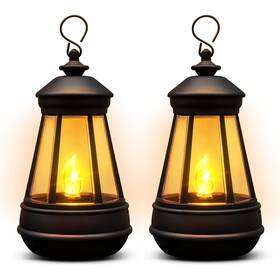 Babineto Zxtd01 2 Pack Mini Solar Lantern Lights Replacement Parts For Outdoor Statue Waterpr