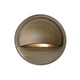 81-bel-4423032 Bailey Street Home Round Eyebrow Low Voltage 1 Light Deck/step Lamp-3.5 Inches Wide By 2
