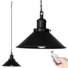 Blop001 Bailoch 1 Pack Black Portable Battery Operated Hanging Light Rechargeable Wi
