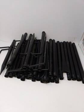 Barlb 059843523481 4 Pack String Light Poles - 9.5 Ft For Outside Lights