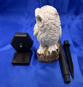 10699949336762 Batery Connection Solar Lights Outdoor Decorative Owl Stake For Yard Decorations Gift