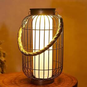 Hia512.v7 Baterysu Large Outdoor Solar Lanterns Hanging Light Waterproof Led Garden Lights