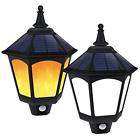 Bd003j12ct Solar Wall Lights Outdoor Motion Sensor White Dusk 699997292477