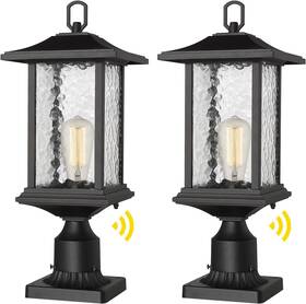 Beionxii 445025753709 Dusk To Dawn Outdoor Post Lights 21 Inch Large Exterior Lamp Light 2pk