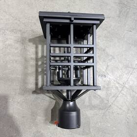 Bel Air Lighting 736916203920 Huntington 2-light Black Outdoor Lamp Post Light Fixture No Glass