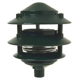 5884-8 Bell 050169588482 Incandescent Garden Light 3-tier Green