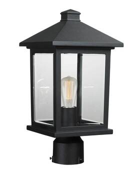Zpl23808 Bellevue Bennie 16 Inch Tall Outdoor Single Head Post Light