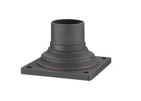 Zpmb53267orb Bellevue Zpmb53267 Square 6 Inch W Pier Mount Base - Bronze