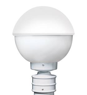307807-post Besa Lighting 3078 Series Post Light Or Accessories White